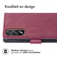 imoshion Luxe Bookcase OnePlus Nord 5 - Bordeaux