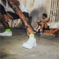 Nomad Tempo siliconen band Apple Watch Series 1 - 11 / SE / Ultra (44/45/46/49 mm) - Lime