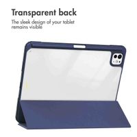 imoshion Trifold Hard Case Book Cover Apple iPad Pro 13 (2025) M5 / (2024) M4 - Dark Blue
