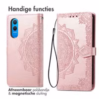 imoshion Mandala Bookcase OnePlus Nord CE 4 Lite 5G - Rosé Goud