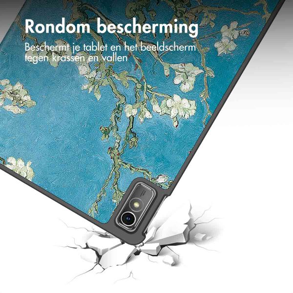 imoshion Design Trifold Bookcase Lenovo Tab M10 5G - Green Plant