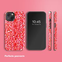 Selencia Vivid Tough Backcover met MagSafe iPhone 13 - Wild Spots Lipstick