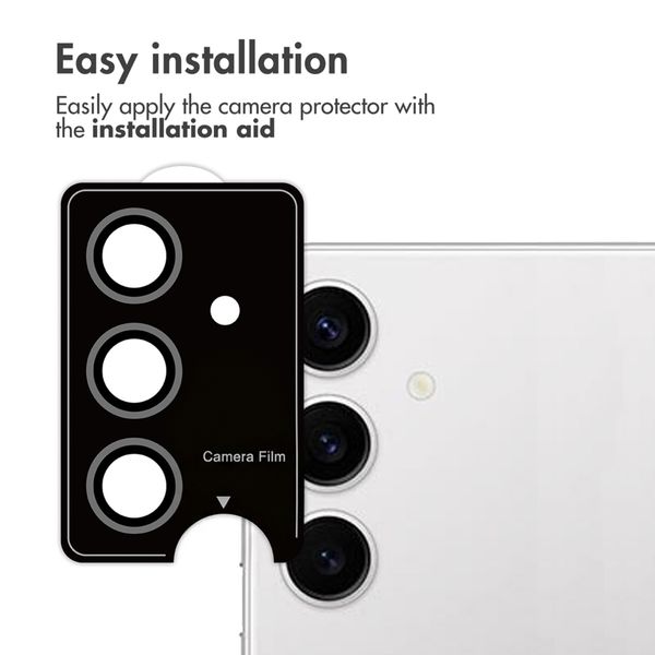 imoshion Camera Protector Glass 2-pack Samsung Galaxy S24 Plus - Black