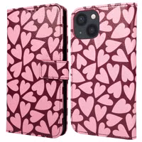 imoshion Design Bookcase Apple iPhone 13 - Hearty Blush