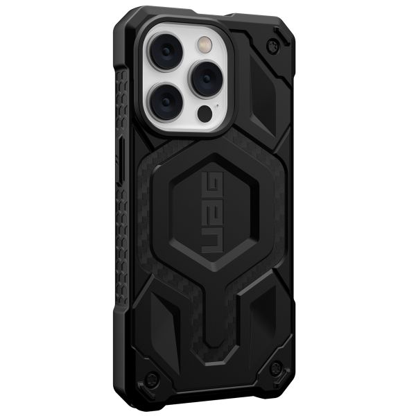 UAG Monarch Backcover MagSafe Apple iPhone 14 Pro - Carbon Fiber