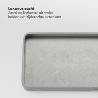 Selencia Olyn Uitneembare Bookcase met MagSafe Samsung Galaxy S26 Plus - Grijs