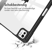 imoshion Trifold Hardcase Bookcase Apple iPad Pro 11 (2024) M4 - Zwart
