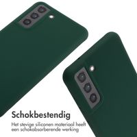 imoshion Siliconen hoesje met koord Samsung Galaxy S21 FE - Donkergroen