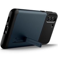 Spigen Slim Armor Backcover Galaxy S21 Plus - Metal Slate