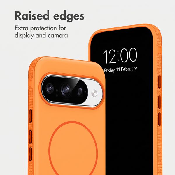 imoshion Colour Case with Thin MagSafe Ring Google Pixel 9 / 9 Pro - Orange