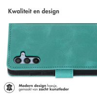 imoshion Bookcase met koord Samsung Galaxy A54 (5G) - Turquoise