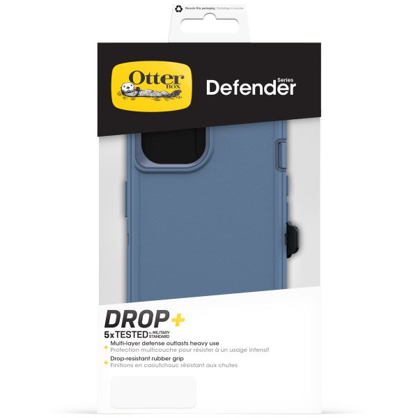 OtterBox Defender Rugged Backcover iPhone 15 - Baby Blue Jeans