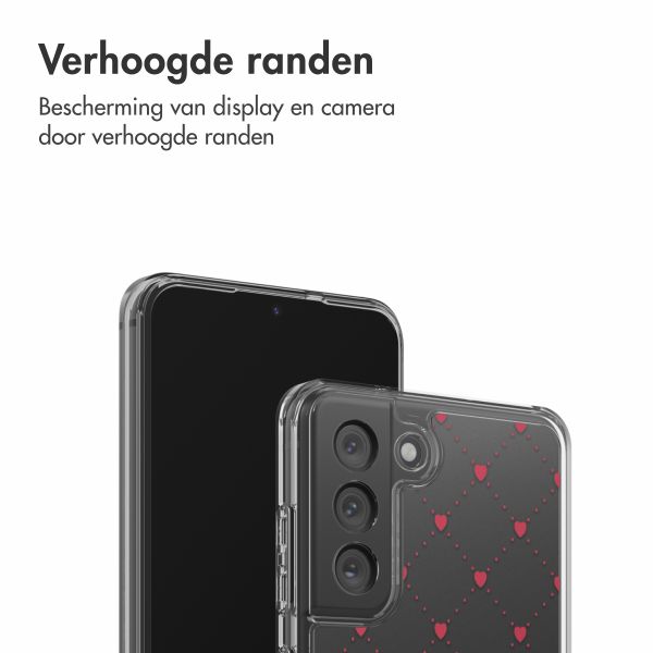 imoshion Design hoesje Samsung Galaxy S21 FE - Crush Check