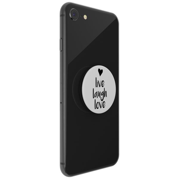 PopSockets imoshion PopGrip - Live Laugh Love - White