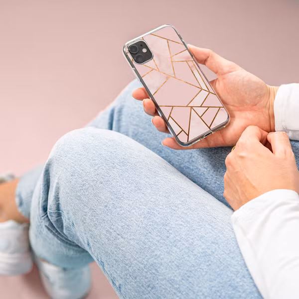 imoshion Design hoesje Samsung Galaxy A42 - Pink Graphic