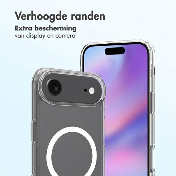 Accezz Xtreme Impact Backcover met MagSafe Apple iPhone Air - Transparant