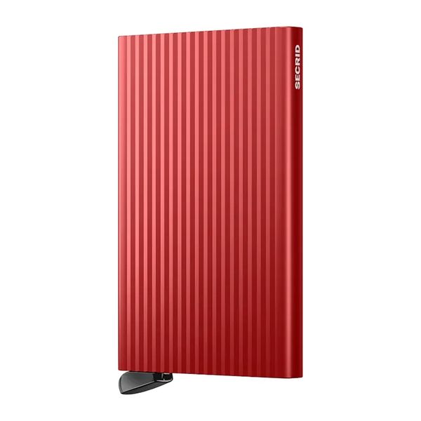 Secrid Cardprotector MagSafe Fluted - Pashouder - Red