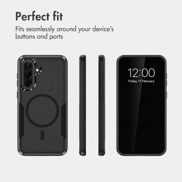 imoshion Back Cover with MagSafe Samsung Galaxy A37 (5G) - Black