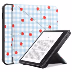 imoshion Design Vouwbare Bookcase Kobo Libra Colour - Cherry Check