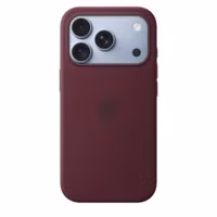 Apple Siliconenhoesje met MagSafe Apple iPhone 18 Pro - Burgundy
