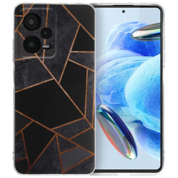 imoshion Design hoesje Xiaomi Redmi Note 12 Pro - Black Graphic