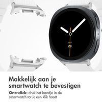 imoshion Flexibel Siliconen bandje Samsung Galaxy Watch 9 (40/44mm) / Watch 8 (40/44mm) / Classic (46mm) - Wit