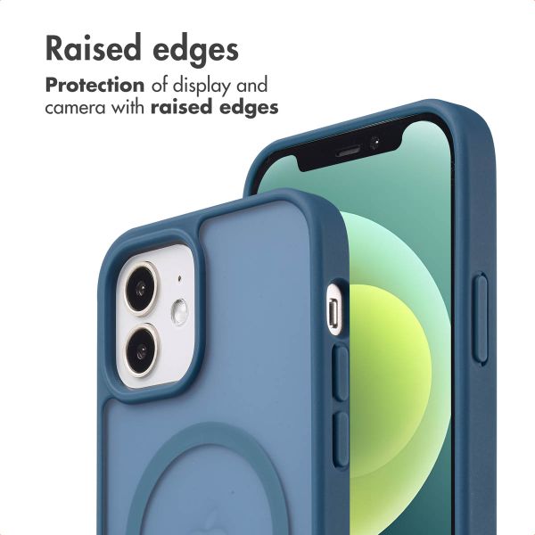 imoshion Colour Guard Back Cover with MagSafe Apple iPhone 12 (Pro) - Dark Blue