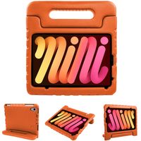 imoshion Kidsproof Backcover met handvat iPad Mini 7 (2024) / iPad Mini 6 (2021) - Oranje