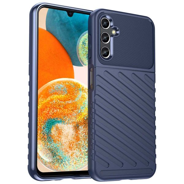 imoshion Thunder Backcover Samsung Galaxy A14 (5G/4G) - Donkerblauw