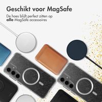 imoshion Glitter Backcover met MagSafe Samsung Galaxy S25 Plus - Zilver