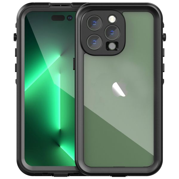 Redpepper Dot Plus Waterproof Backcover Apple iPhone 14 Pro Max - Zwart