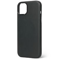 Decoded Leather Backcover MagSafe iPhone 15 - Zwart