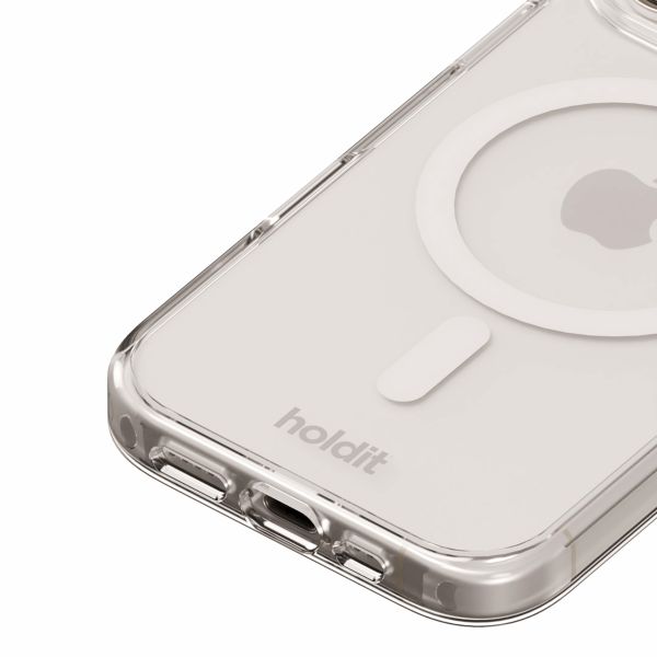 Holdit MagSafe Case Apple iPhone 16 Pro - Transparent / White