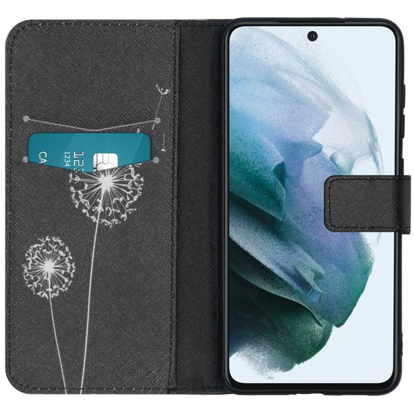 imoshion Design Softcase Bookcase Galaxy S21 FE - Dandelion