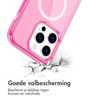 imoshion Sparkle Backcover met MagSafe Apple iPhone 14 Pro Max - Glitter Roze