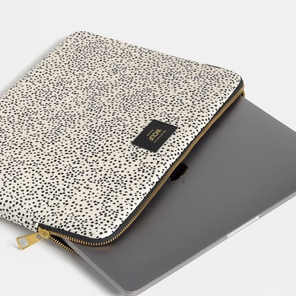 Wouf Daily Laptop hoes 15-16 inch - Laptopsleeve - Panna