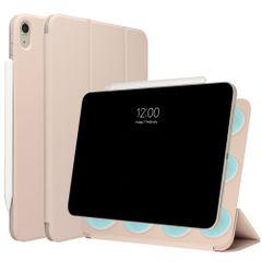 imoshion Magnetic Bookcase Apple iPad 11 (2025) 11 inch A16 / iPad 10 (2022) 10.9 inch - Beige