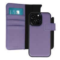 imoshion Uitneembare 2-in-1 Luxe Bookcase Apple iPhone 13 Pro - Paars