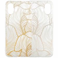 imoshion Design hoesje Nothing Phone (2) - Golden Leaves Transparant