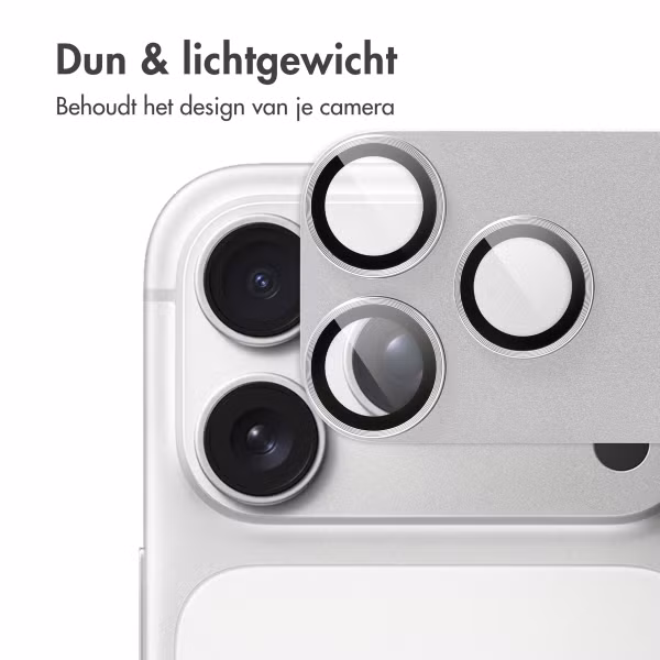 imoshion Camera Protector Glas 2 Pack Apple iPhone 17 Pro - Silver