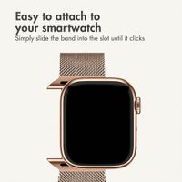imoshion Milanese Magnetic Band Apple Watch | 44/45/46/49 mm - Rose Gold