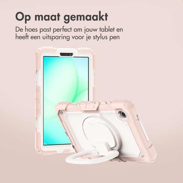 imoshion Rugged Kidsproof Backcover Samsung Galaxy Tab A11 Plus / A9 Plus - Roze