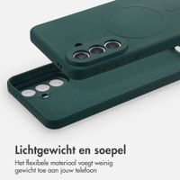imoshion Color Backcover met MagSafe Samsung Galaxy A57 (5G) - Donkergroen