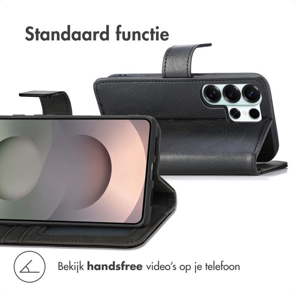 imoshion Luxe Bookcase Samsung Galaxy S26 Ultra - Zwart