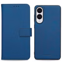 imoshion Uitneembare 2-in-1 Luxe Bookcase Samsung Galaxy S25 Edge - Blauw