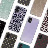 imoshion Design hoesje Samsung Galaxy A51 - Leopard Lilac