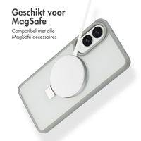 Accezz Ring Stand Backcover met MagSafe Samsung Galaxy S25 Edge - Grijs