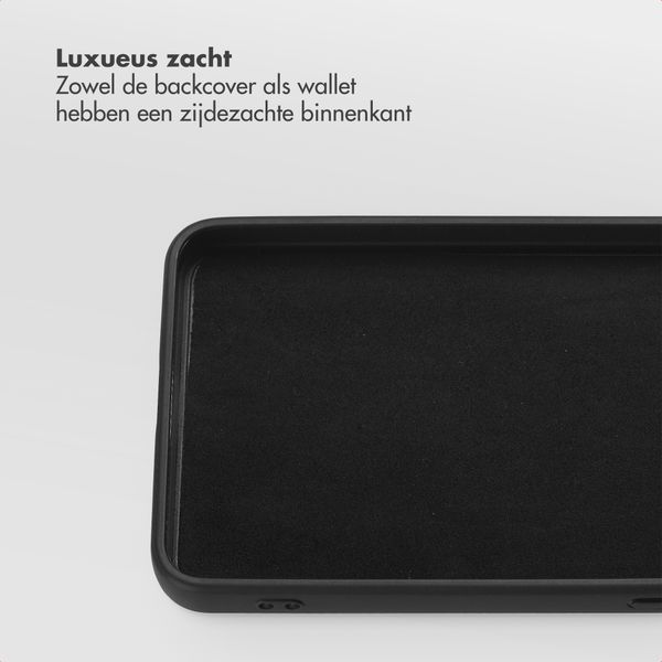 Selencia Olyn Uitneembare Bookcase met MagSafe Samsung Galaxy S26 Ultra - Zwart