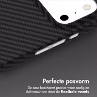 Accezz MagSafe Kevlar Backcover Apple iPhone 17 Pro Max - Zwart