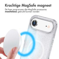 imoshion Sparkle Backcover met MagSafe Apple iPhone Air - Transparant